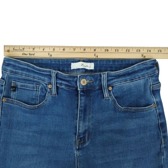KanCan Skinny Ankle Jeans High Rise Super Stretchy Womens Size 11 - 29 Med Wash - Picture 5 of 10